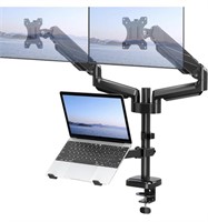 2 MONITOR AND LAPTOP DESK MOUNT