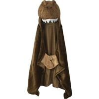 Jurassic World Hooded Blanket T Rex