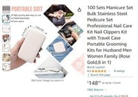 Sr99999 Professional Nail Care Kit