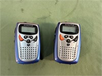 PAIR OF AUDIOVOX WALKIE TALKIES