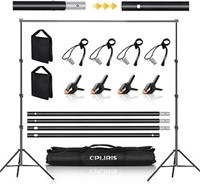Cpliris Backdrop Stand For Parties, 8.5x10ft