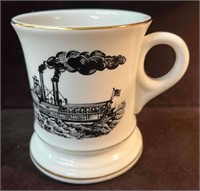Vintage Steamboat Mustache Mug