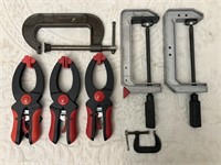 Assorted New Clamps/Wolfcraft KB