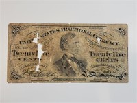 25 Cents Fractional Currency FR-1294