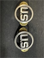 Two U S  Military Pins