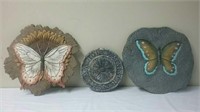 Lot Of Garden Wall Plaques
