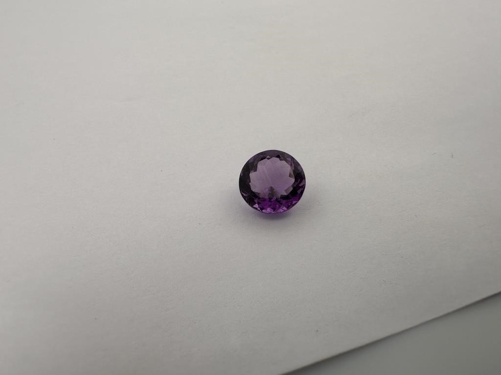 5cts High Quality Round Cut Natural Amethyst