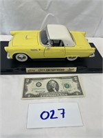 Die Cast Car - Yellow Thunderbird