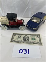 Die Cast Car Banks