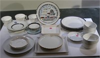 Collection of Commemorative Plates and Saucers