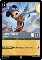 Lorcana: Mickey Mouse Trumpeter * Legendary Rarity