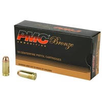 PMC Bronze .40 S&W Handgun Ammo - 165 Grain | FMJ-