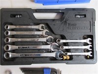 Lot:  Wrenches, Socket Sets, Etc.
