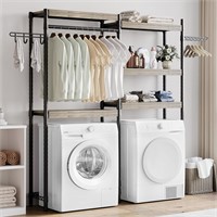 Laundry Room Organization and Storage, Rustic Wood