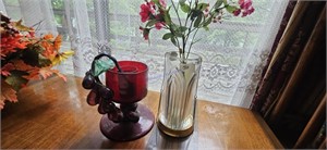 Decorative candle vases