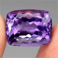 Natural Unheated Top Purple Amethyst 16.46 Cts
