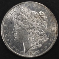 1880-O MORGAN DOLLAR CH AU