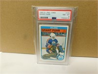 1982 OPC Grant Fuhr #105 Graded Hockey Card