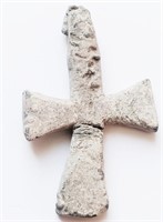 Medieval 10th-11th Century Cross 45mm lead