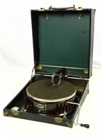 Stewart Phonograph in Original Carry Case