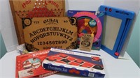 Game Lot - Ouija Board, Spirograph & More