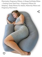 U-Shape Full Body/Pregnancy Pillow – Cooling