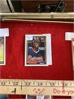 Topps 92/645 Deion Sanders Braves OF Baseball Card