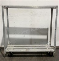 Rolling Aluminum Dunnage Rack