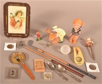 Vintage Golf-Related Souvenirs and Memorabilia.