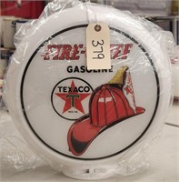 "Texaco Fire Chief" Glass Face Globe