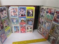 Baseball cards (2) 3 ring binders full; multiple