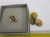 Vepco & Northern & Western Rail Road buttons