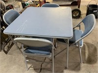 Foldable Padded Card Table (34" x 34") &
