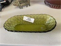 Vintage Indiana Glass Pretzel Pattern Dish