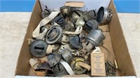 Box Of Oil Lamp Burners (Whole & Parts)