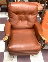 Cushioned rocking chair