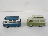Pair of Vintage Corgi Bus Toys