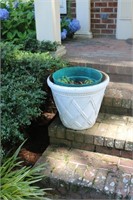 Two Planters with Liners