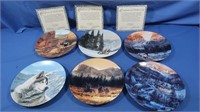 6 Faces of Nature Collectors Plates