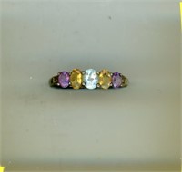 Sterling Ring S8 Multi Color