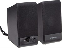 Amazon Basics Computer Speakers for Desktop or Lap