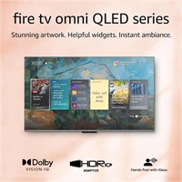 Amazon Fire TV 75in Omni QLED Series 75-inch TV