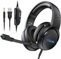 C600 AUX Wired Gaming Headset with Hidden-Type Mic