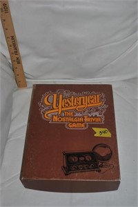 Yesteryear trivia game