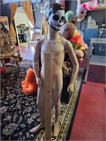Hand painted Vtg Boy Mannequin 52" Tall