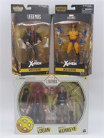 Marvel Legends Wolverine/Logan/Hawkeye Lot