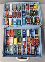 Matchbox Case & Cars Incl Lesney Cars