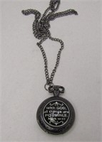 'All Things Possible' Pocket Watch