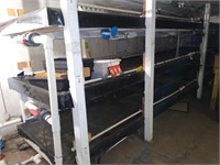 20 FOOT COMMERCIAL GREENHOUSE RACK