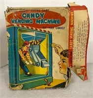 Tin Litho Vintage Candy Vending Machine